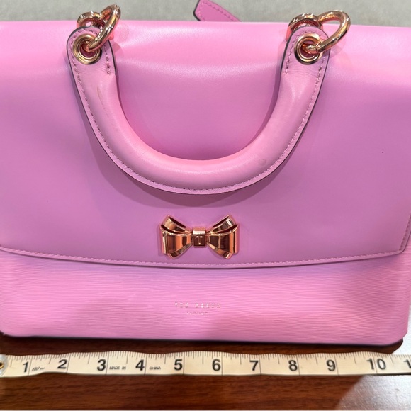 Ted Baker Handbags - Ted Baker Pink Bow Shoulder Bag